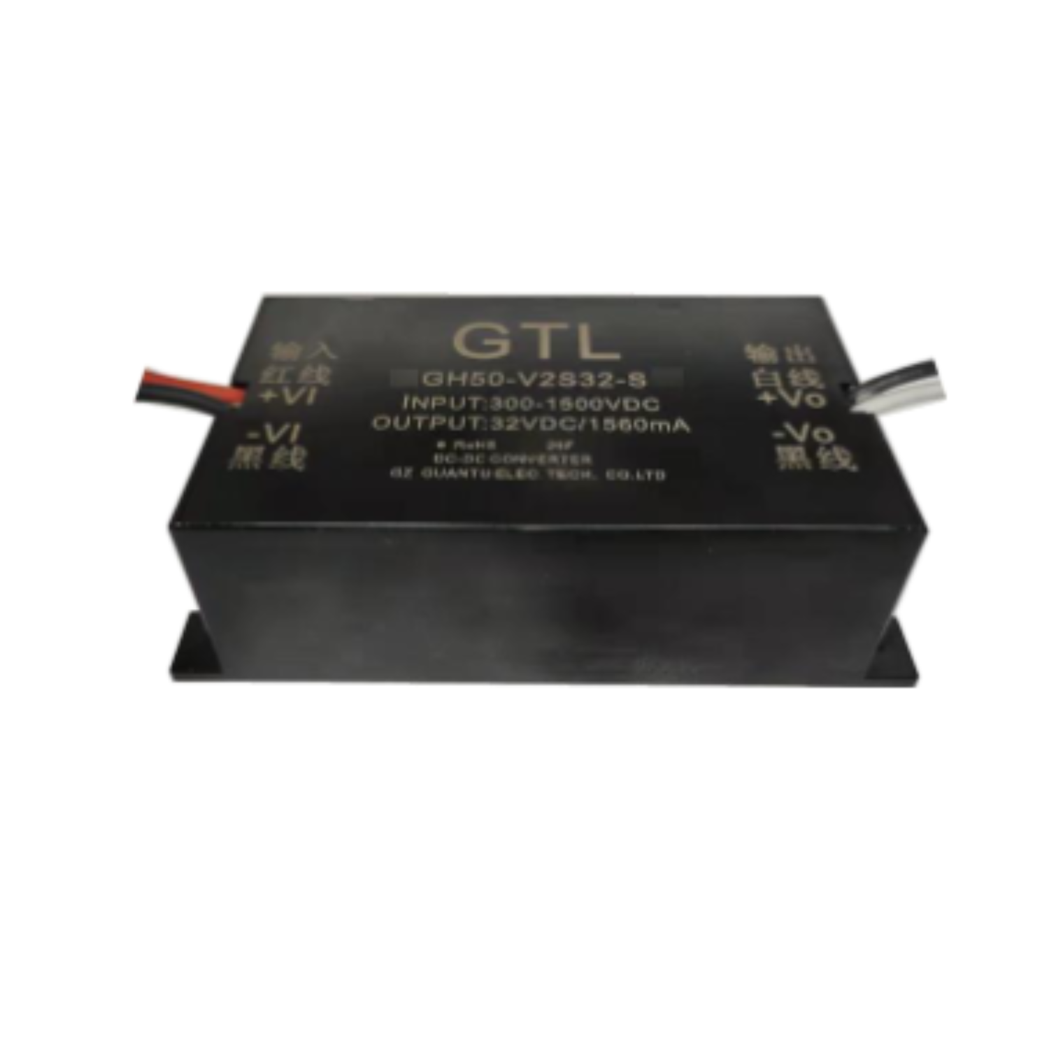 GH50-V2Sxx-S DC-DC Power Supply Module – Ultra Wide Input, Isolated Single Output
