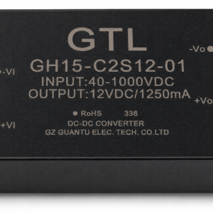 GH15(25)-C2Sxx-01 DC-DC Power Supply Module – Super Wide DC Input, Isolated Single Output